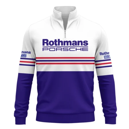 1984 Jack Brabham Rothmans Porsche 962 Quarter-Zip Sweatshirt BLVAJB080725A03QZS
