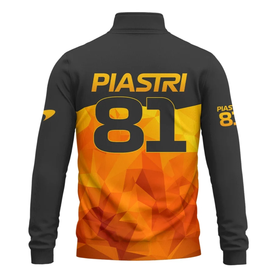 Oscar Piastri McLaren F1 Limited Edition Quarter-Zip Sweatshirt BLOP13725A1QZS