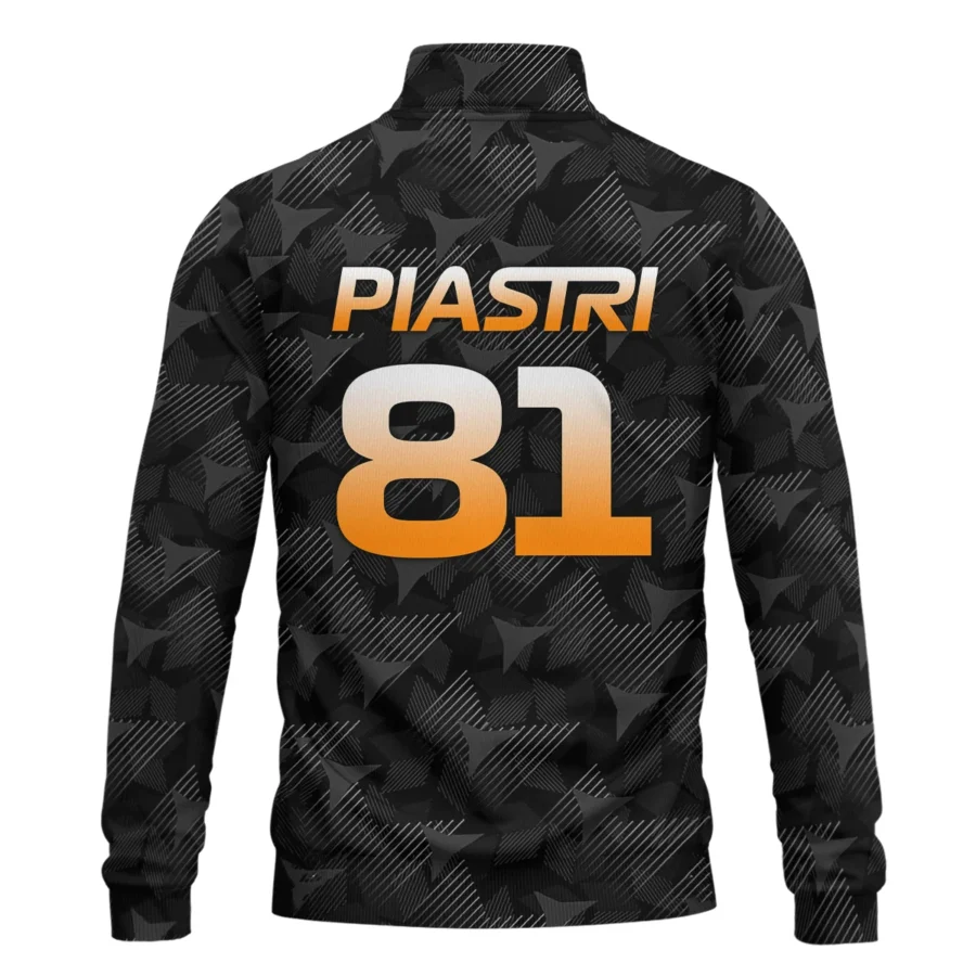 Oscar Piastri McLaren F1 Limited Edition Quarter-Zip Sweatshirt BLOP13725A2QZS