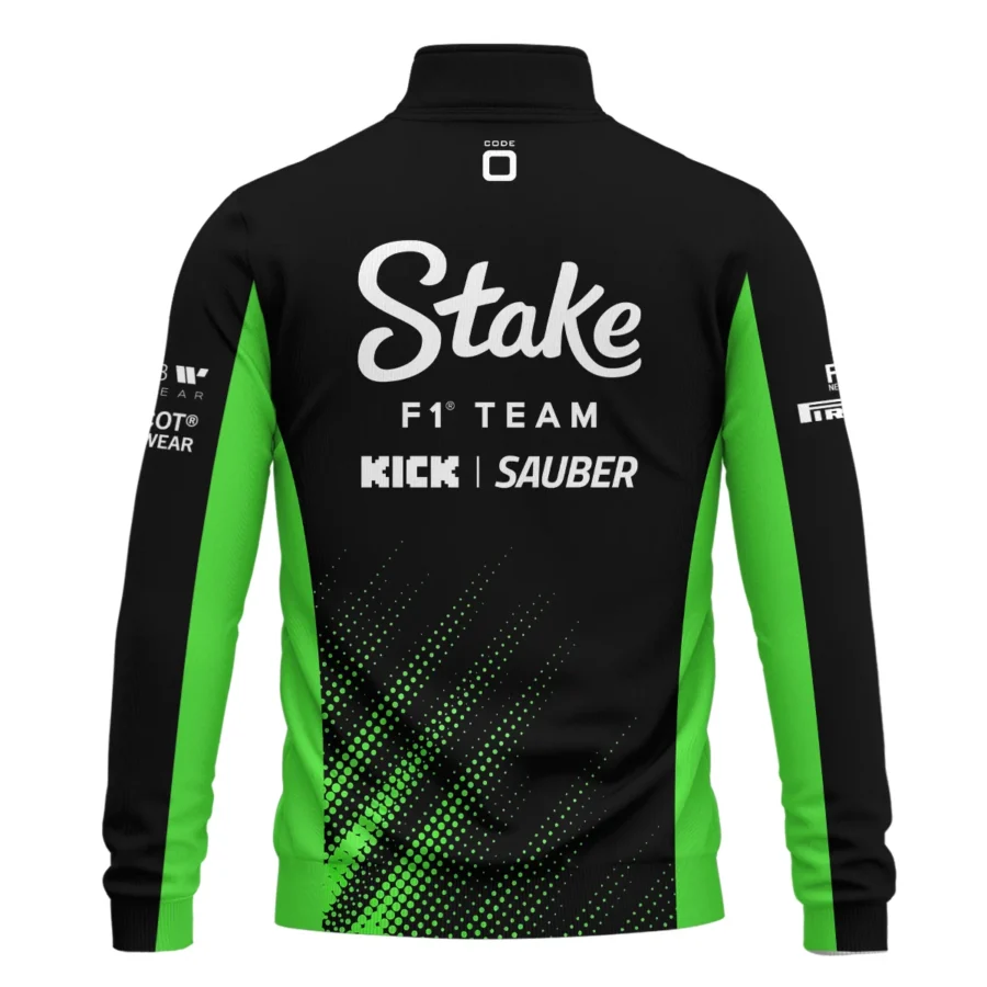 2025 Kick Sauber F1 Team Suit Quarter-Zip Sweatshirt BLVA100725A01KSQZS