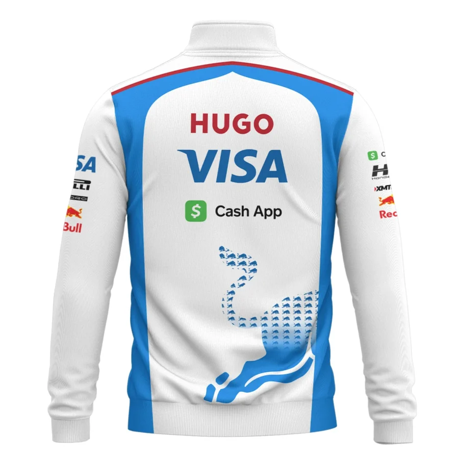 2025 Racing Bulls F1 Team Suit Quarter-Zip Sweatshirt BLVA110725A01RCBQZS