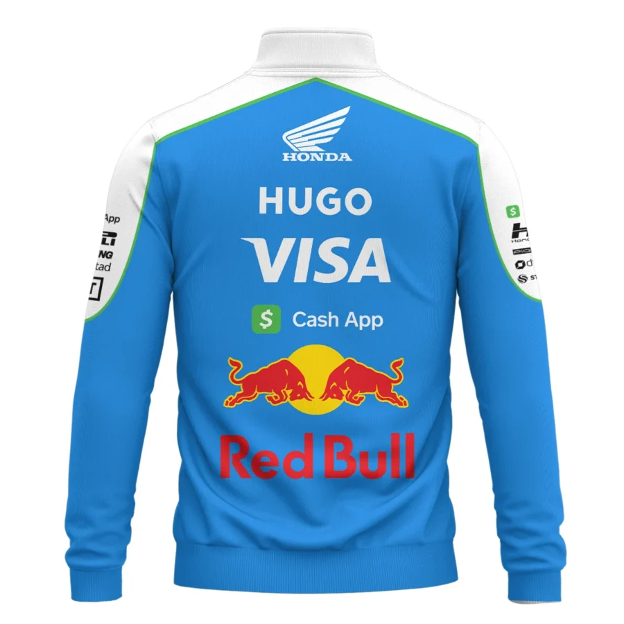 2025 Racing Bulls F1 Race Suit Quarter-Zip Sweatshirt BLVA110725A04RCBQZS