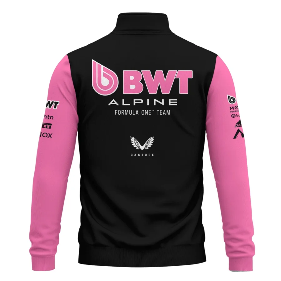 2025 Alpine F1 Team Suit Quarter-Zip Sweatshirt BLVA150725A05ALPQZS
