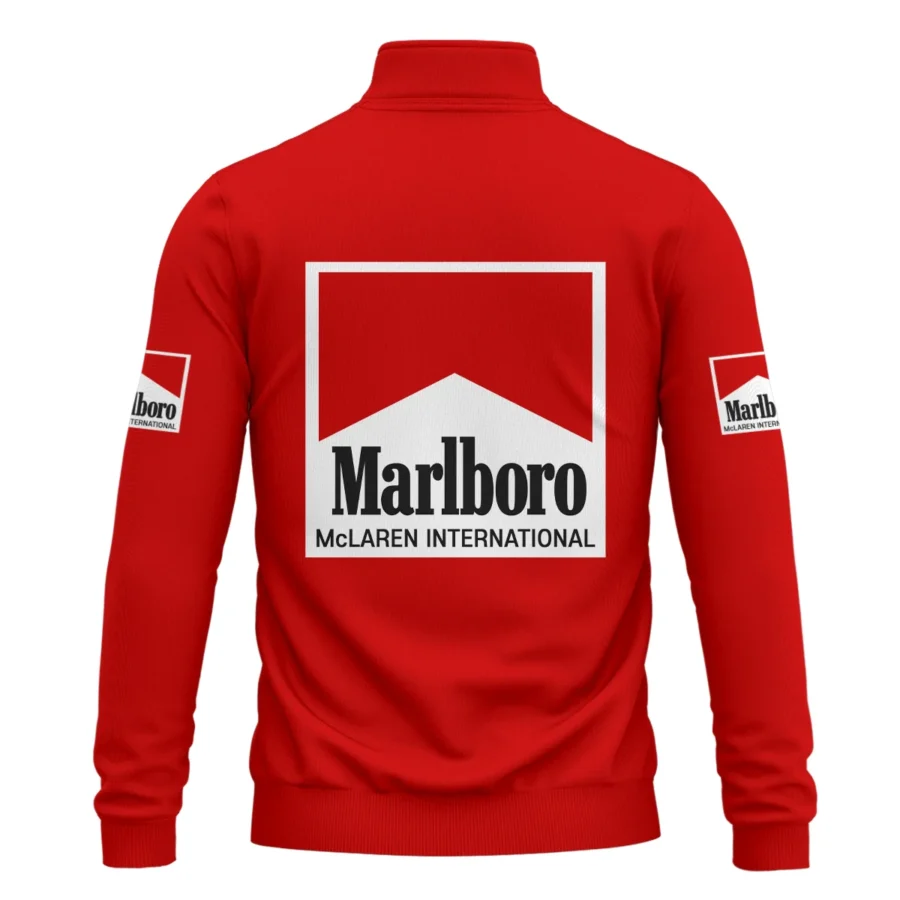 1990 Alain Prost Racing Costume Ferrari F1 Team Quarter-Zip Sweatshirt BLVAAP070725A02QZS