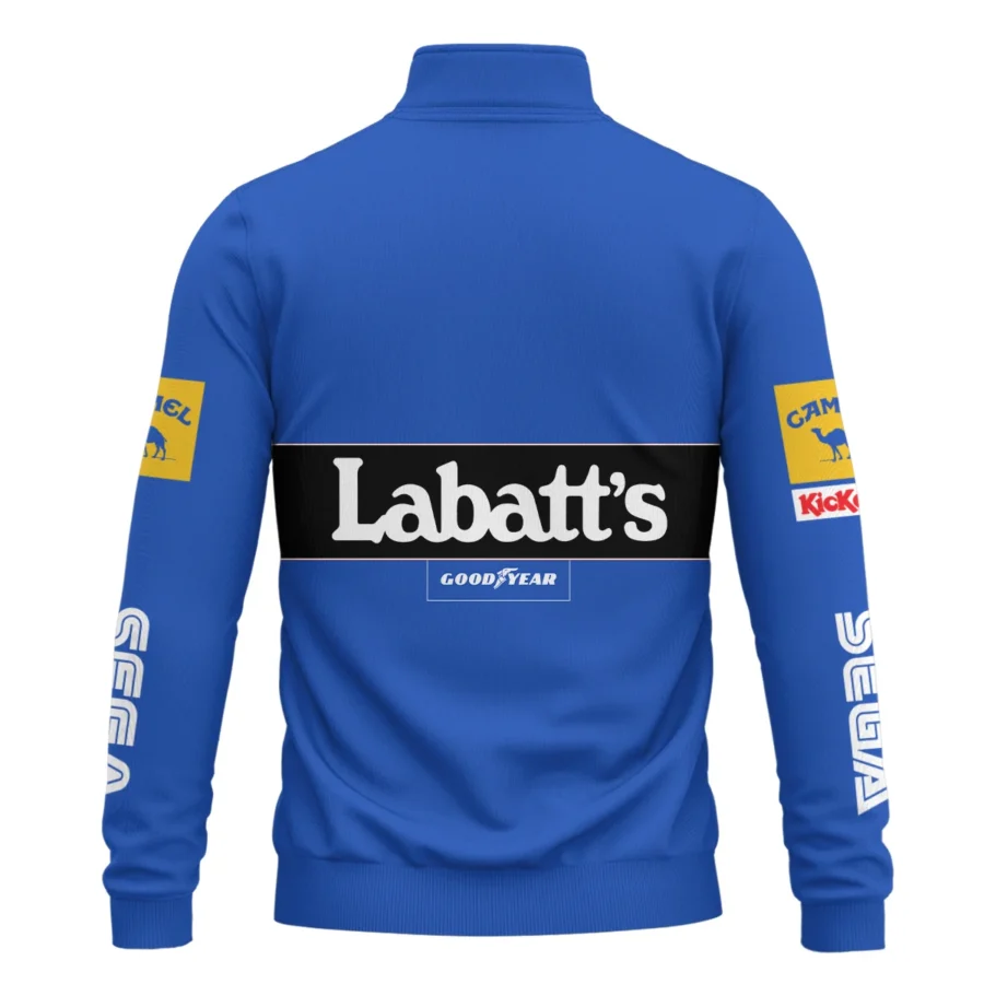 1993 Alain Prost Racing Suit Williams Renault F1 Team Quarter-Zip Sweatshirt BLVAAP070725A03QZS