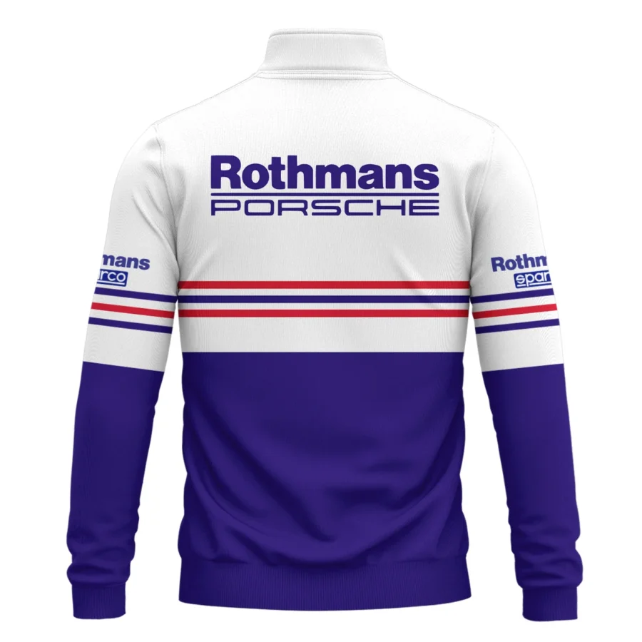 1984 Jack Brabham Rothmans Porsche 962 Quarter-Zip Sweatshirt BLVAJB080725A03QZS