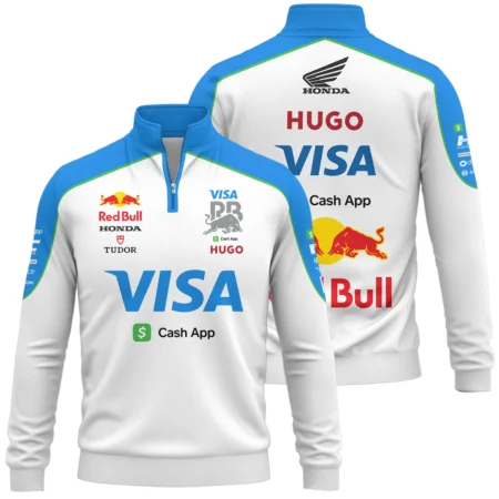 2025 Racing Bulls F1 Race Suit Quarter-Zip Sweatshirt BLVA110725A03RCBQZS