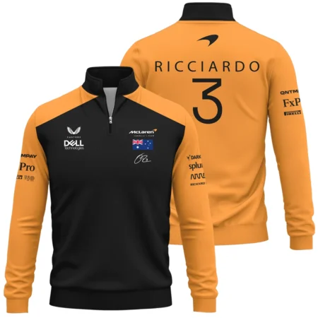 2022 Race Suit Uniform Quarter-Zip Sweatshirt For Fans BLVA180725A07QZS-1 CleanFit
