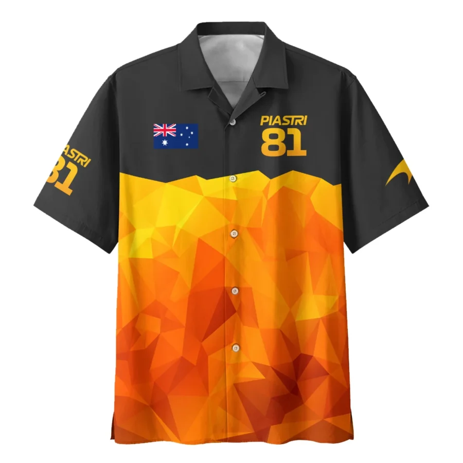 Oscar Piastri McLaren F1 Limited Edition Hawaiian Shirt BLOP13725A1HW
