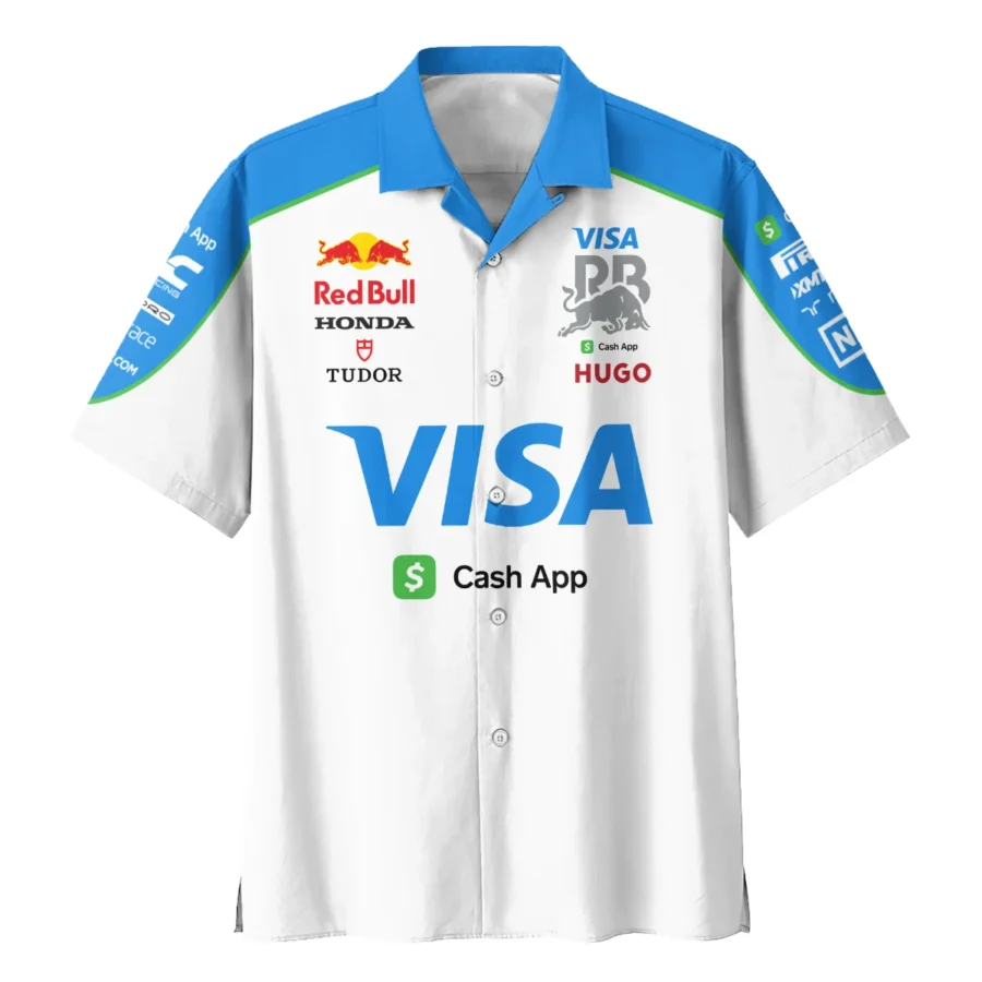 2025 Racing Bulls F1 Race Suit Hawaiian Shirt BLVA110725A03RCBHW