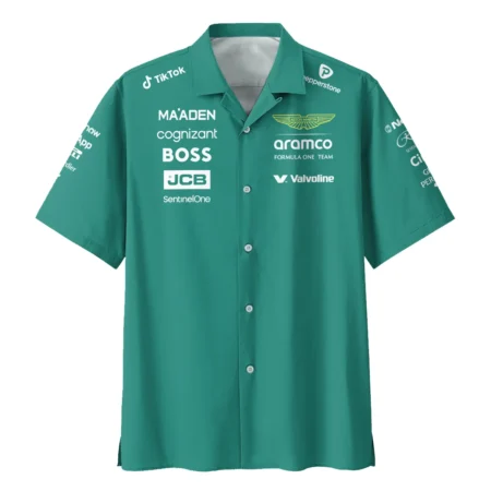 2025 Aston Martin F1 Team Suit Hawaiian Shirt BLVA120725A01AMHW