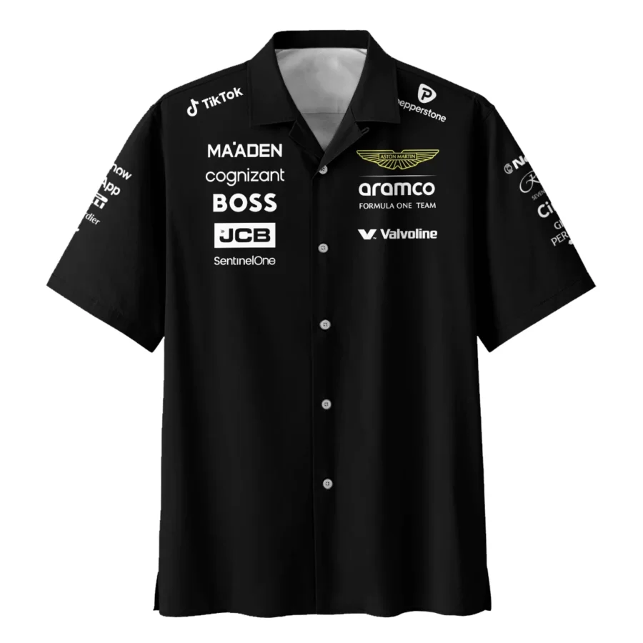 2025 Aston Martin F1 Team Suit Hawaiian Shirt BLVA120725A02AMHW