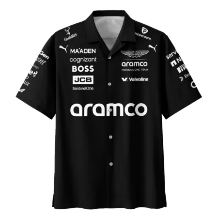 2025 Aston Martin F1 Team Suit Hawaiian Shirt BLVA120725A05AMHW