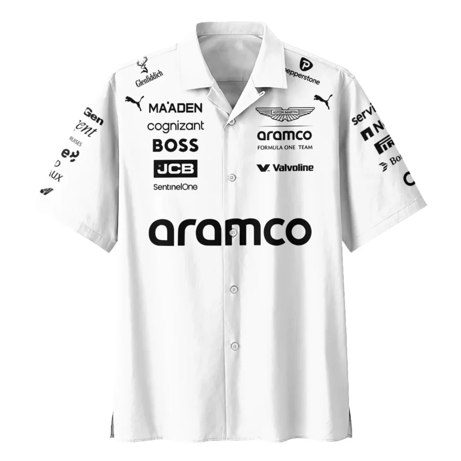 2025 Aston Martin F1 Team Suit Hawaiian Shirt BLVA120725A06AMHW