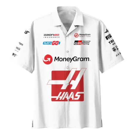 2025 Haas F1 Race Suit Hawaiian Shirt BLVA150725HAAS04HW