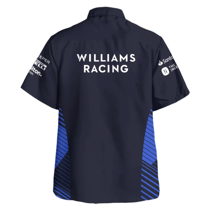 2025 Williams F1 Team Suit Hawaiian Shirt BLVA080725A01WILHW