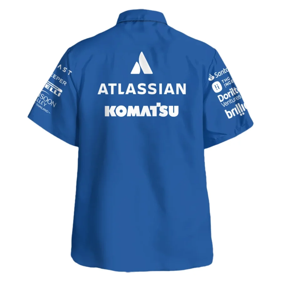 2025 Williams F1 Race Suit Hawaiian Shirt BLVA100725A04WILHW