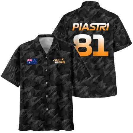 Oscar Piastri McLaren F1 Limited Edition Hawaiian Shirt BLOP13725A2HW