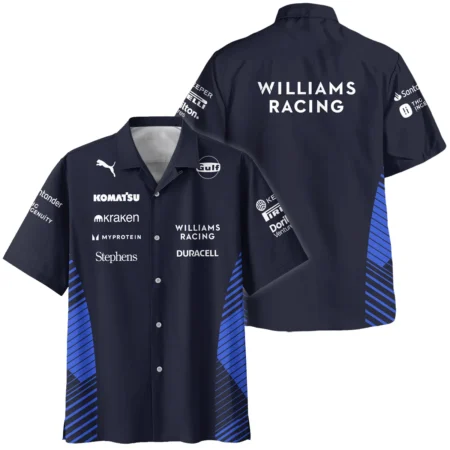 2025 Williams F1 Team Suit Hawaiian Shirt BLVA080725A01WILHW