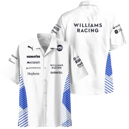 2025 Williams F1 Team Suit Hawaiian Shirt BLVA080725A02WILHW