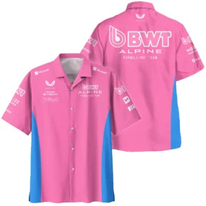 2025 Alpine F1 Team Suit Quarter-Zip Sweatshirt BLVA150725A02ALPQZS