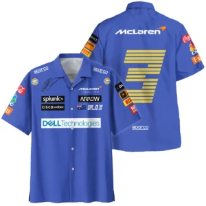2021 Daniel Ricciardo McLaren F1 Team Race Suit Quarter-Zip Sweatshirt BLVA180725A03QZS