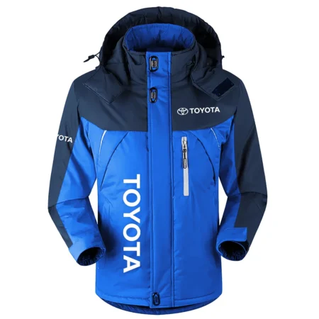 Toyota Exclusive Logo Outdoor Plush Charging Suit Waterproof Windproof Jacket Detachable Hood BLC21525A1TOY