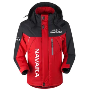 Nissan Exclusive Logo Outdoor Plush Charging Suit Waterproof Windproof Jacket Detachable Hood BLC21525A1NIS