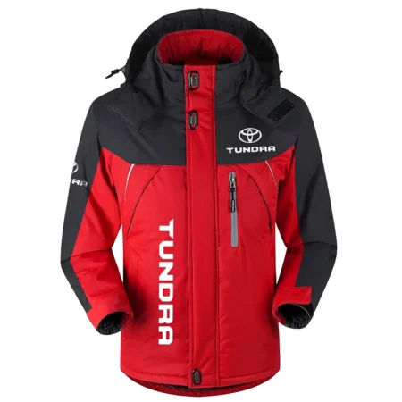 Tundra Exclusive Logo Outdoor Plush Charging Suit Waterproof Windproof Jacket Detachable Hood BLC21525A1TDR