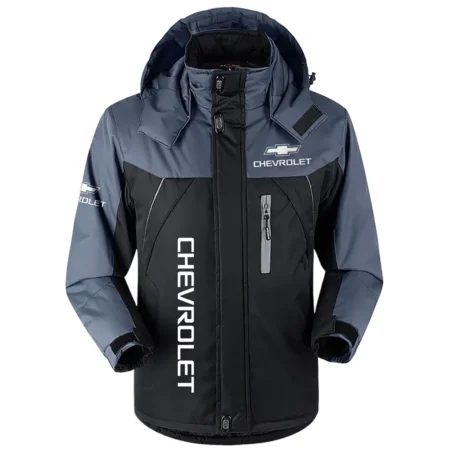 Chevrolet Exclusive Logo Outdoor Plush Charging Suit Waterproof Windproof Jacket Detachable Hood BLC21525A1CHE