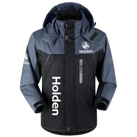 Holden Exclusive Logo Outdoor Plush Charging Suit Waterproof Windproof Jacket Detachable Hood BLC21525A1HLD