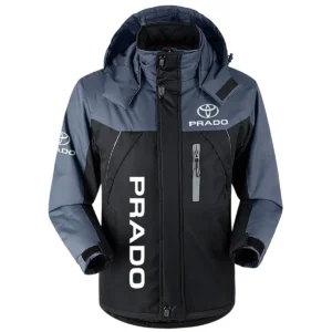 Pajero Sport Exclusive Logo Outdoor Plush Charging Suit Waterproof Windproof Jacket Detachable Hood BLC21525A1PJS