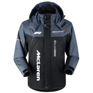 Waves Pattern McLaren F1 Exclusive Down & Puffer Jackets BLF131525A1HCJ