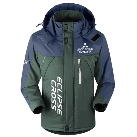 Eclipse Cross Exclusive Logo Outdoor Plush Charging Suit Waterproof Windproof Jacket Detachable Hood BLC21525A1ECC