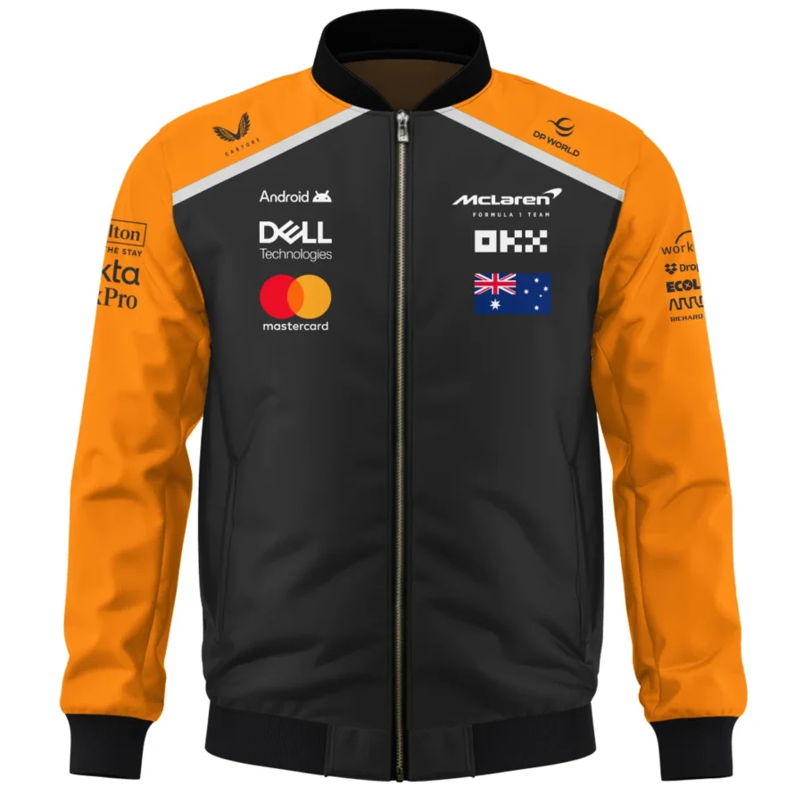 From #81 To #1 Oscar Piastri McLaren F1 Limited Edition Bomber BL4725A1BB