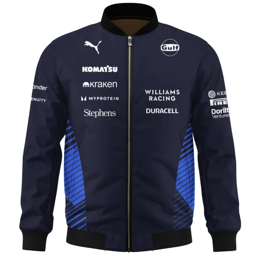 2025 Williams F1 Team Suit Bomber BLVA080725A01WILBB