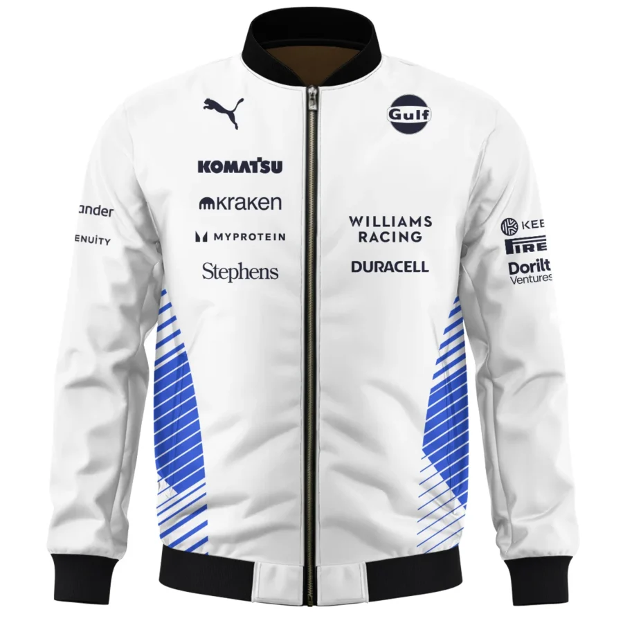 2025 Williams F1 Team Suit Bomber BLVA080725A02WILBB