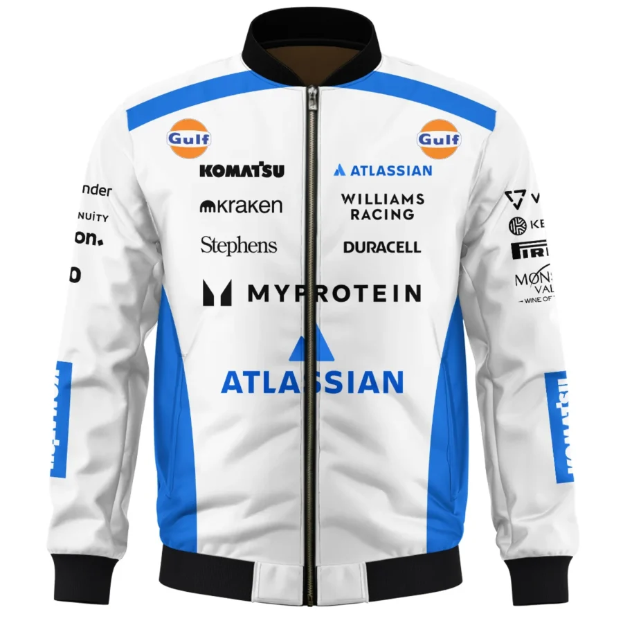 2025 Williams F1 Race Suit Bomber BLVA100725A03WILBB