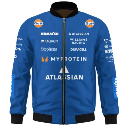 2025 Williams F1 Race Suit Bomber BLVA100725A04WILBB