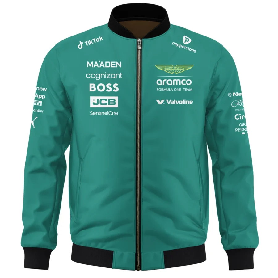 2025 Aston Martin F1 Team Suit Bomber BLVA120725A01AMBB