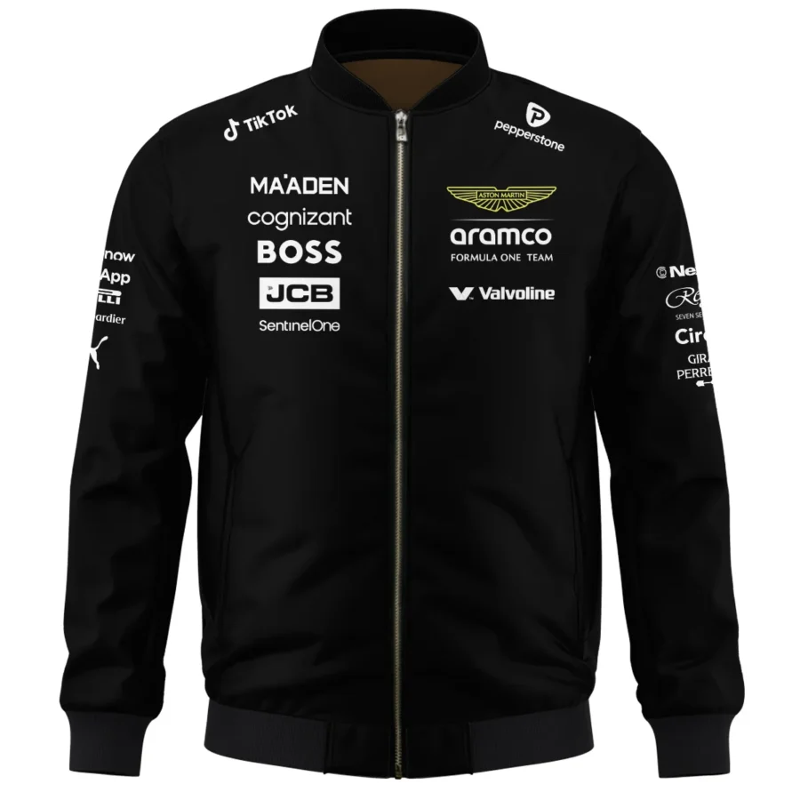 2025 Aston Martin F1 Team Suit Bomber BLVA120725A02AMBB