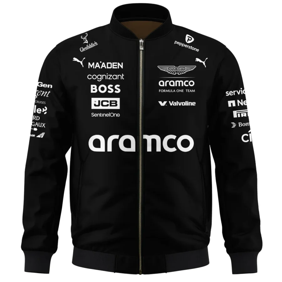 2025 Aston Martin F1 Team Suit Bomber BLVA120725A05AMBB