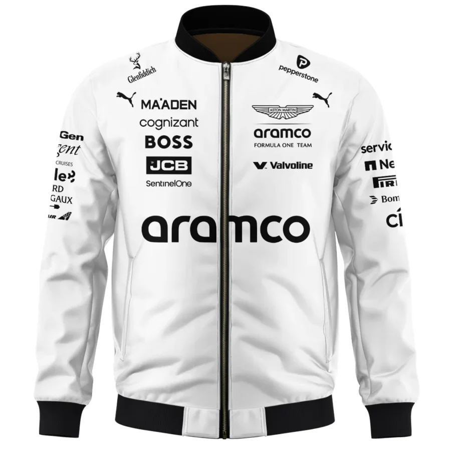 2025 Aston Martin F1 Team Suit Bomber BLVA120725A06AMBB