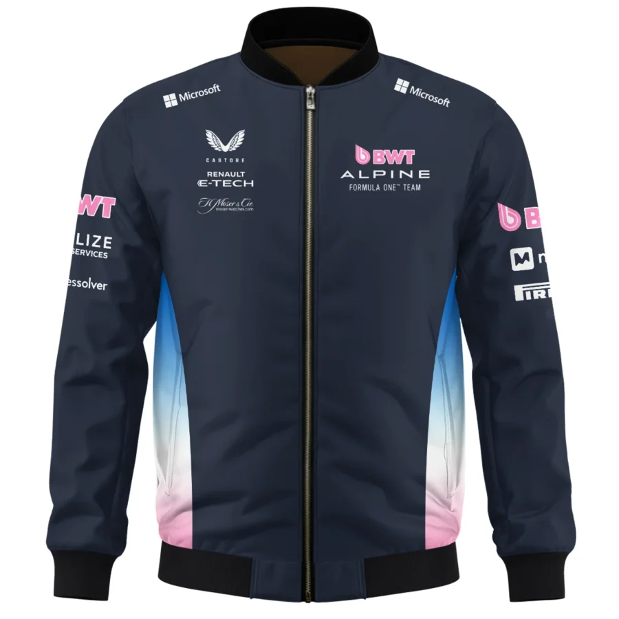 2025 Alpine F1 Team Suit Bomber BLVA150725A01ALPBB