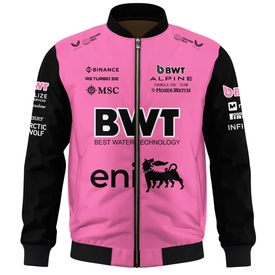 2025 Alpine F1 Team Suit Bomber BLVA150725A04ALPBB