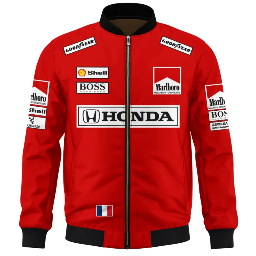 1989 Alain Prost Racing Costume Ferrari F1 Team Bomber BLVAAP070725A01BB