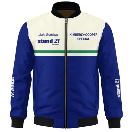 1990s Sir Jack Brabham Race IndyCar Suit Bomber BLVAJB070725A02BB