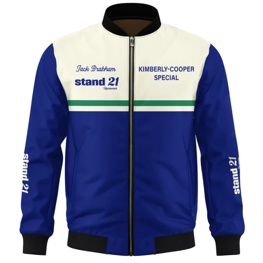 1990s Sir Jack Brabham Race IndyCar Suit Bomber BLVAJB070725A02BB