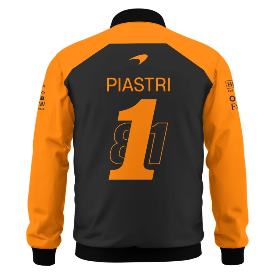 From #81 To #1 Oscar Piastri McLaren F1 Limited Edition Bomber BL4725A1BB