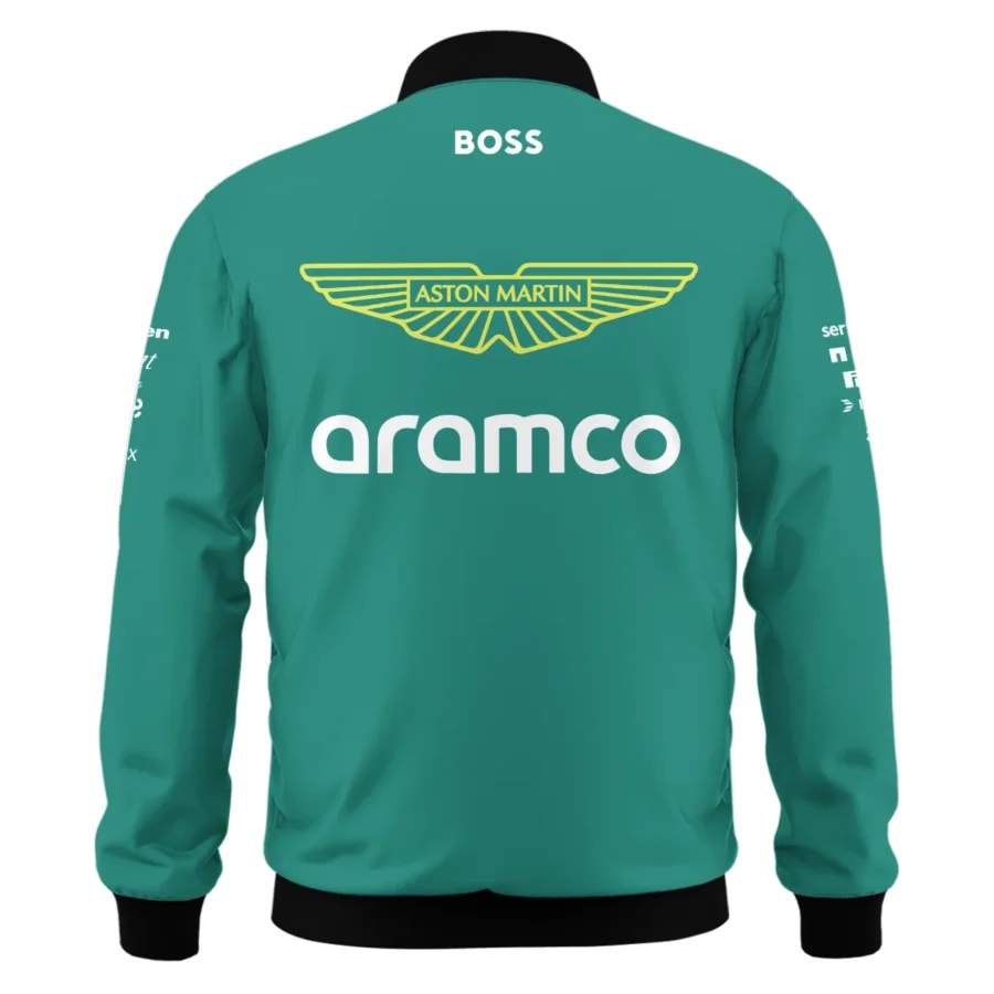 2025 Aston Martin F1 Team Suit Bomber BLVA120725A01AMBB